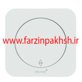 کلید و پریز توکار دلند مدل آدا سفید