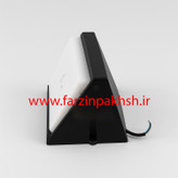 چراغ دیواری 12 وات IP65 پارس شعاع توس مدل آروین بدنه مشکی