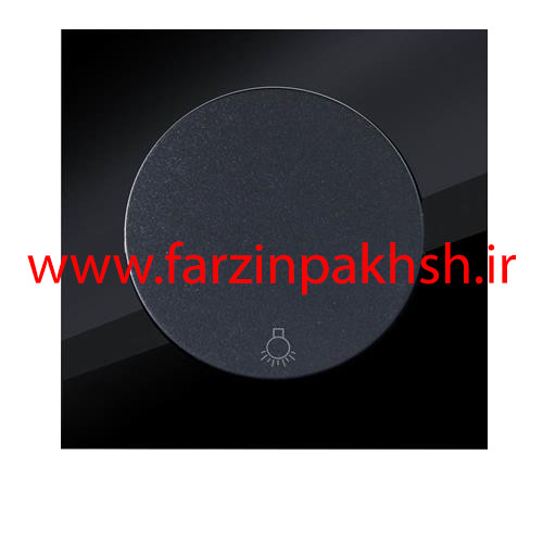 کلید یک پل توکار دلند مدل آوا مشکی