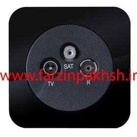 فیش انتن SAT توکار مدل آوا مشکی
