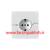 کلید و پریز توکار ویرا مدل T2 سفید