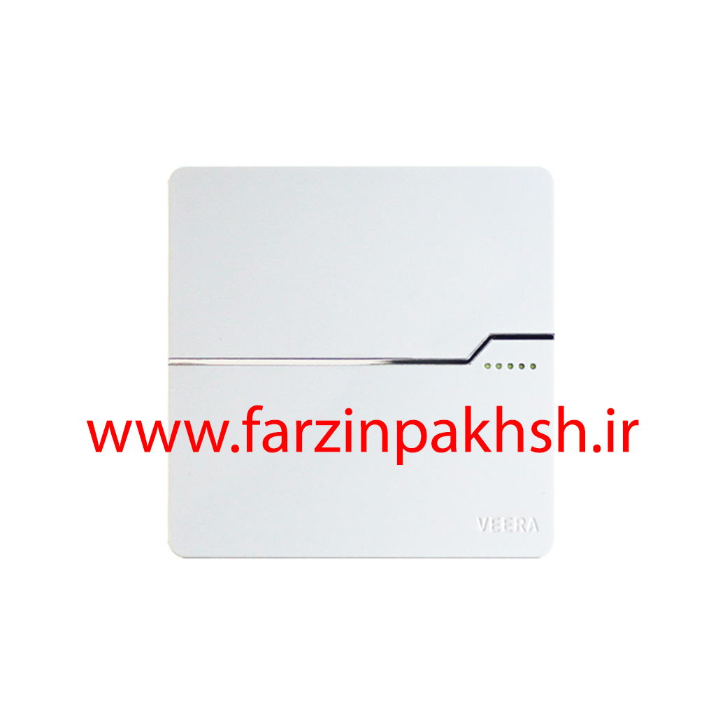 کلید و پریز توکار ویرا مدل T2 سفید