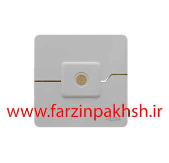 کلید و پریز توکار ویرا مدل T2 سفید