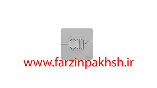 کلید و پریز توکار ویرا مدل T2 سفید