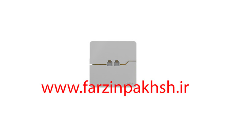 کلید و پریز توکار ویرا مدل T2 سفید