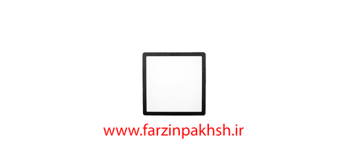 پنل SMD روکار 26 وات مربعی پارس شعاع توس مدل آویسا بدنه مشکی