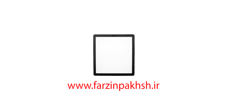 پنل SMD روکار 26 وات مربعی پارس شعاع توس مدل آویسا بدنه مشکی