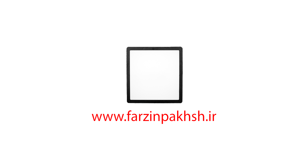 پنل SMD روکار 36 وات مربعی پارس شعاع توس مدل آویسا بدنه مشکی