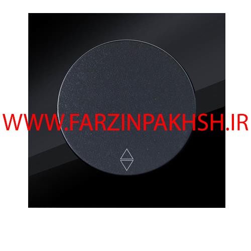 کلید یک پل توکار دلند مدل آوا مشکی