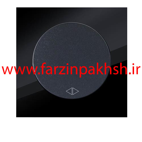 کلید یک پل توکار دلند مدل آوا مشکی