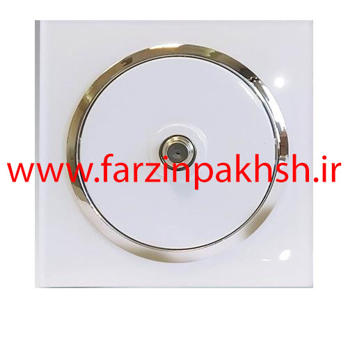 کلید یک پل توکار دلند مدل آدا زه نقره ای