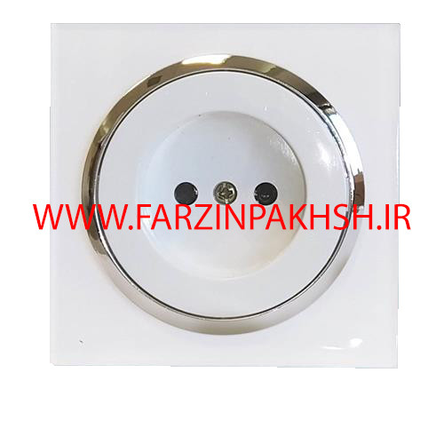 کلید یک پل توکار دلند مدل آدا زه نقره ای