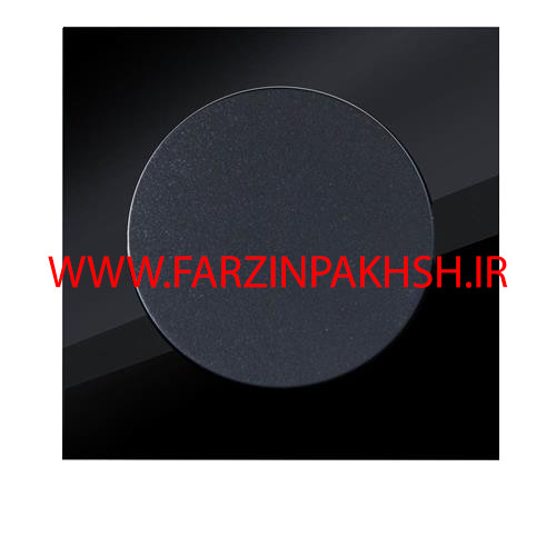 کلید یک پل توکار دلند مدل آوا پلکسی قاب مشکی