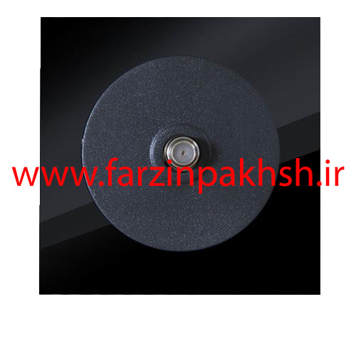 کلید یک پل توکار دلند مدل آوا پلکسی قاب مشکی