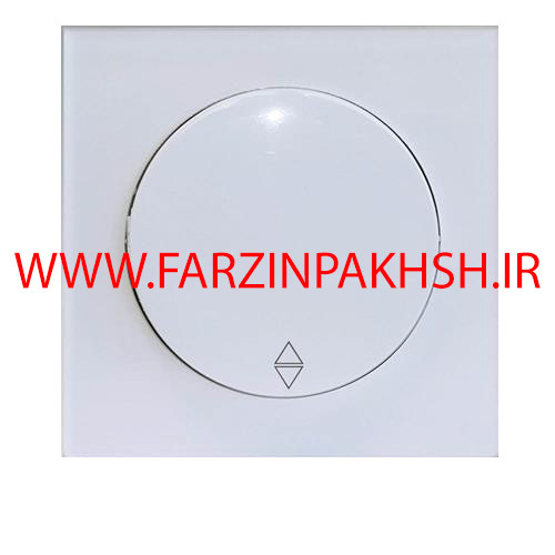 کلید یک پل توکار دلند مدل آوا پلکسی سفید