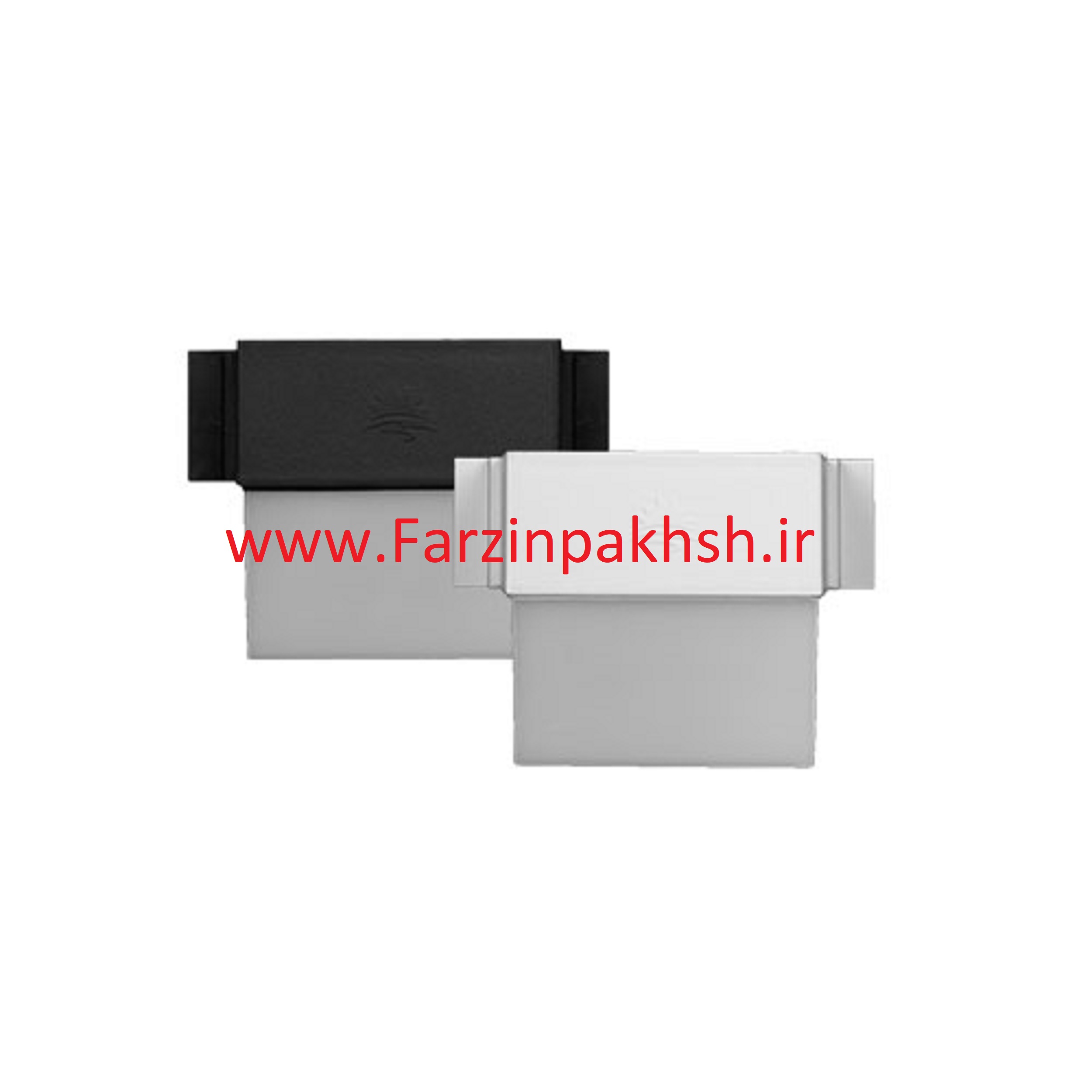 چراغ دیواری 6 وات IP65 مشکی پارس شعاع توس مدل رادین