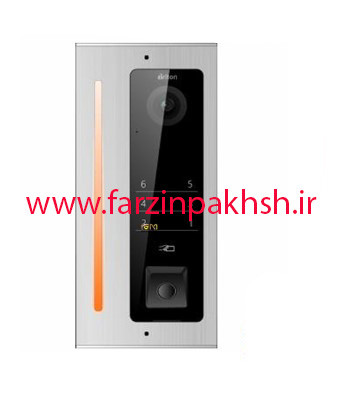 پنل آیفون تصویری برایتون اثر انگشتی و کارتی مدل کریستال 5000F شش واحدی