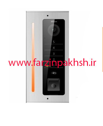 پنل آیفون تصویری برایتون اثر انگشتی و کارتی مدل کریستال 5000F پنج واحدی