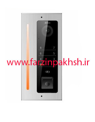 پنل آیفون تصویری برایتون اثر انگشتی و کارتی مدل کریستال 5000F هشت واحدی