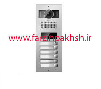 پنل آیفون تصویری برایتون کارتی مدل BPK_2006_R (شش واحدی)