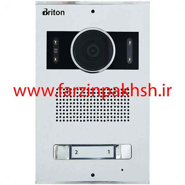 پنل آیفون تصویری برایتون مدل BPK-D دو واحدی