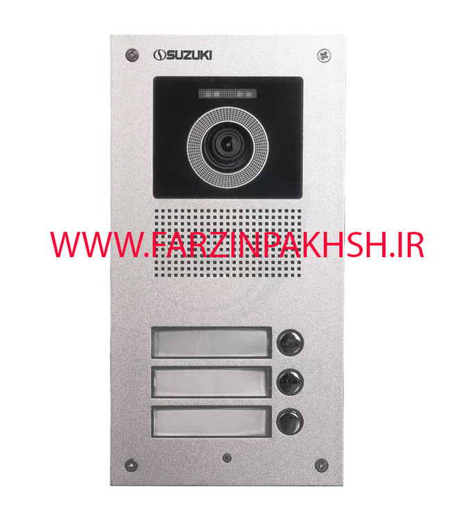 پنل آیفون تصویری سوزوکی مدل SZ-U سه واحدی