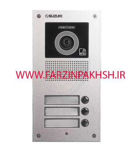 پنل آیفون تصویری سوزوکی مدل SZ-U سه واحدی