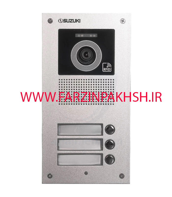 پنل آیفون تصویری سوزوکی مدل SZ-U سه واحدی