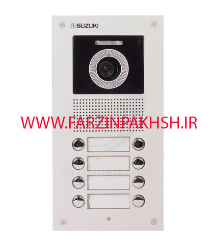 پنل آیفون تصویری سوزوکی مدل SZ-U هشت واحدی