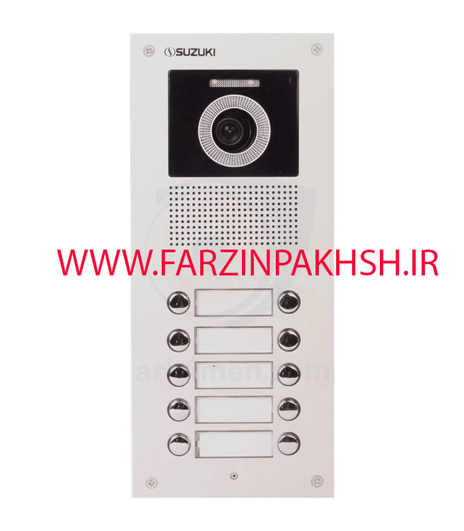 پنل آیفون تصویری سوزوکی مدل SZ-U ده واحدی