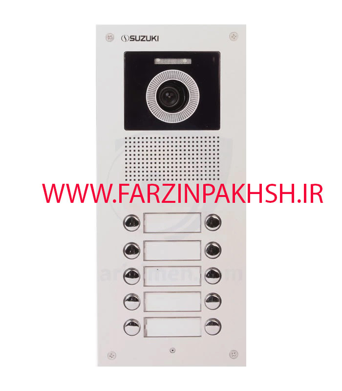 پنل آیفون تصویری سوزوکی مدل SZ-U ده واحدی