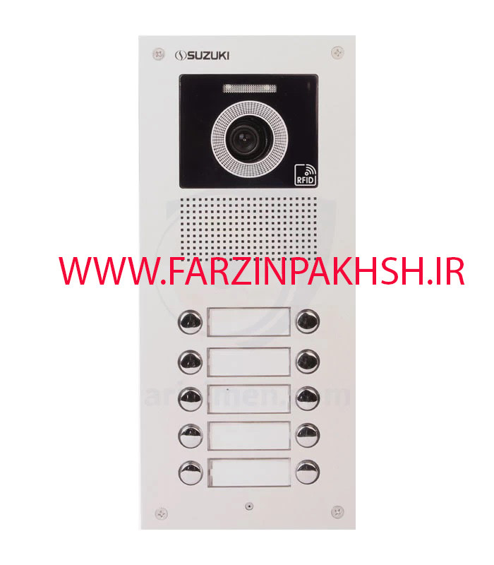 پنل آیفون تصویری سوزوکی مدل SZ-U ده واحدی