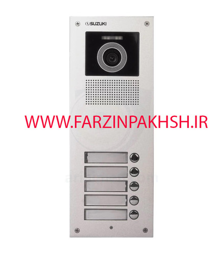 پنل آیفون تصویری سوزوکی مدل SZ-U پنج واحدی