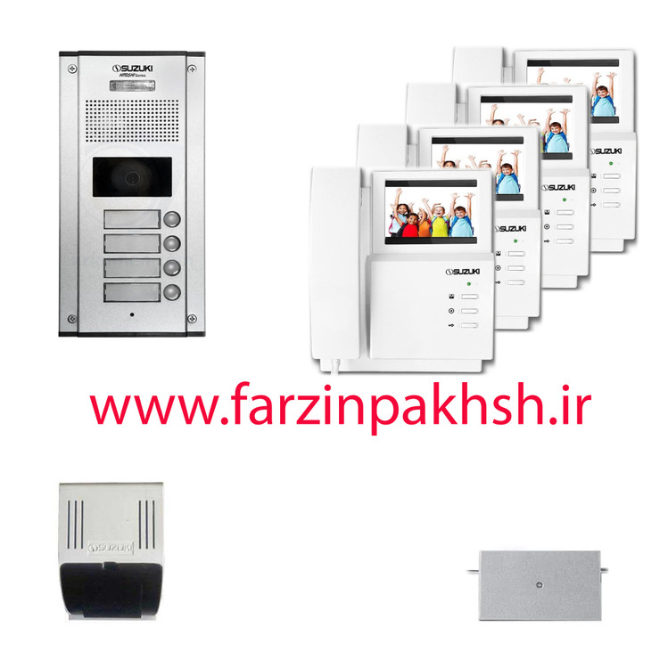 پک کامل آیفون تصویری سوزوکی مدل SZ_413 یک تا ده واحدی