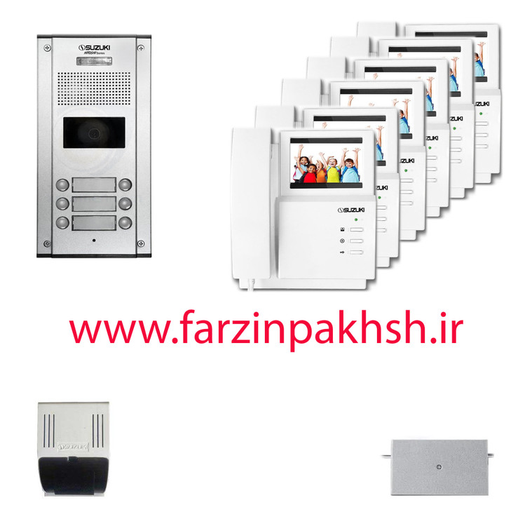 پک کامل آیفون تصویری سوزوکی مدل SZ_413 یک تا ده واحدی