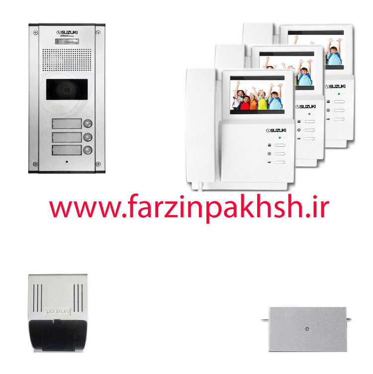 پک کامل آیفون تصویری سوزوکی مدل SZ_413 یک تا ده واحدی