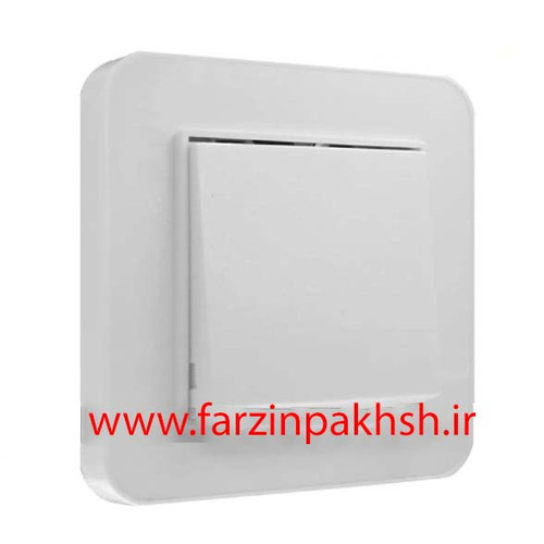 کلید و پریز توکار ایران الکتریک مدل ارس اقتصادی سفید