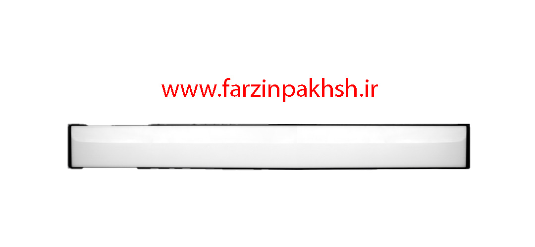 چراغ خطی  SMD روکار 80 وات D45 _L120 پارس شعاع توس مدل اکووان بدنه مشکی