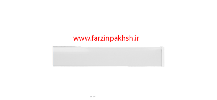 چراغ خطی SMD روکار 70 وات D45-L1.8 پارس شعاع توس مدل کاوانا بدنه سفید