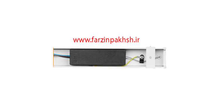 چراغ خطی SMD روکار 70 وات D45-L1.8 پارس شعاع توس مدل کاوانا بدنه سفید