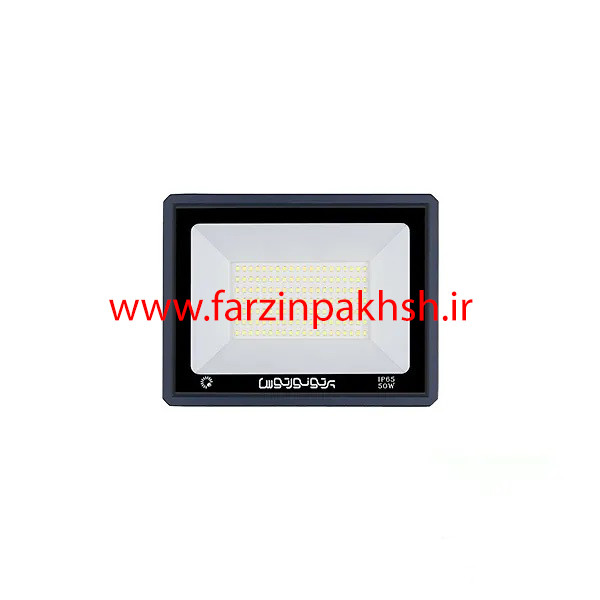 پروژکتور 50 وات پرتو نور توس مدل اکو هانیس شیشه ای