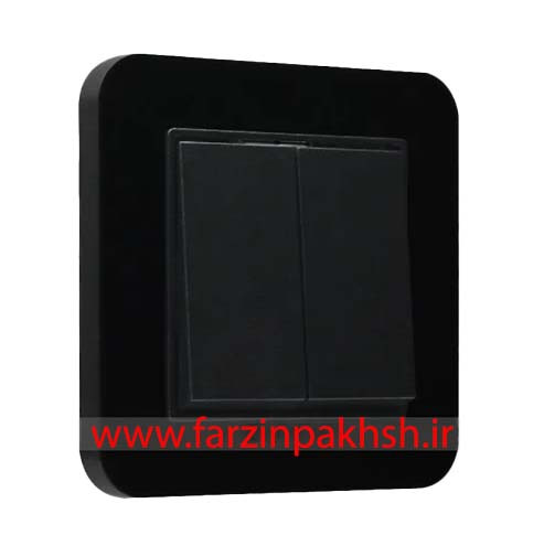 کلید و پریز توکار ایران الکتریک مدل ارس مشکی