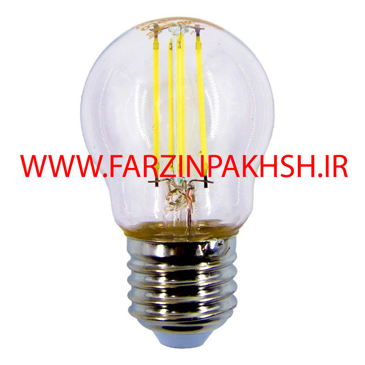 لامپ 5 وات G45 فیلامنتی نمانور پایه E27