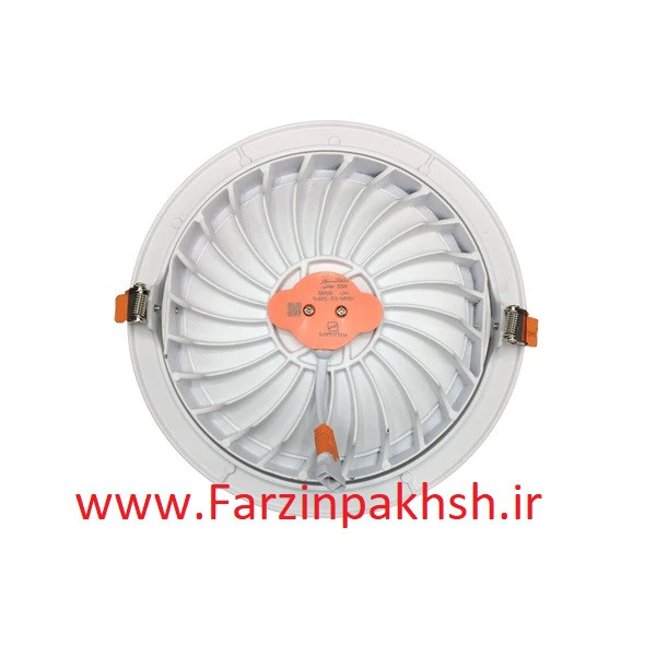 چراغ SMD سقفی توکار 30 وات دایره نمانور مدل SBR