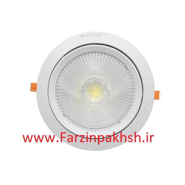 چراغ SMD سقفی توکار 30 وات دایره نمانور مدل SBR