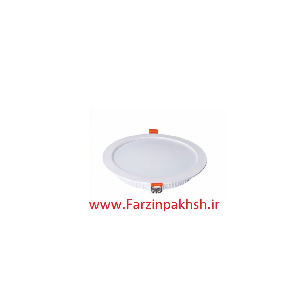 چراغ پنلی SMD توکار 45 وات دایره ای نمانور مدل پرتو