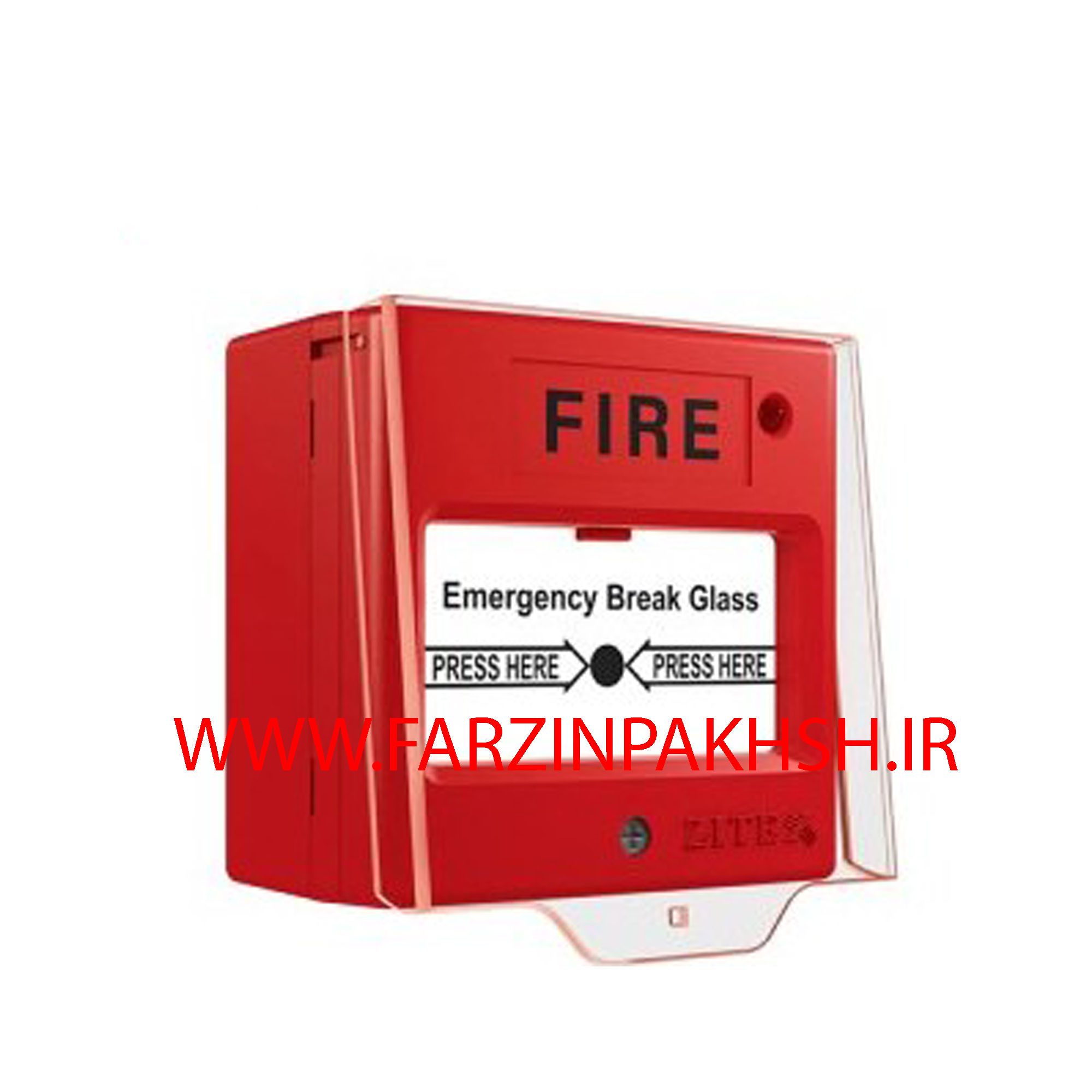 شستی اعلام حریق قابل برگشت زیتکس مدل  ZI-CP 95