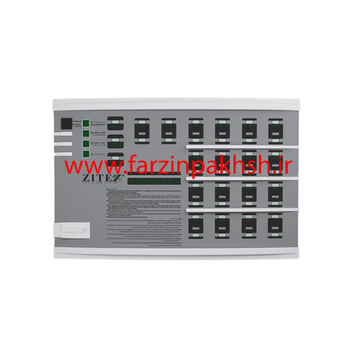 کنترل پانل 18 زون اعلام حریق کانونشنال زیتکس مدل ZX_P 1800_ N