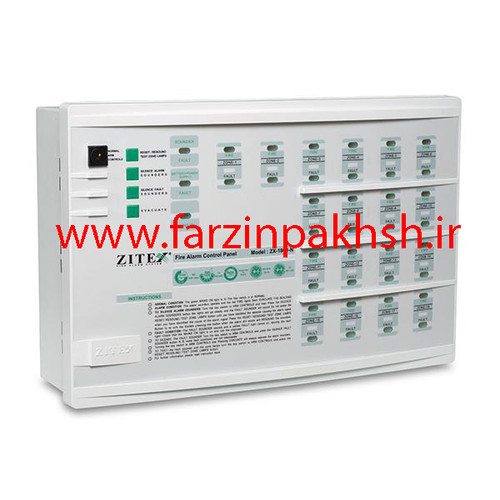 کنترل پانل اعلام حریق 12 زون زیتکس مدل ZX-1800-12