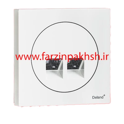 کلید یک پل توکار دلند مدل آوا سفید *